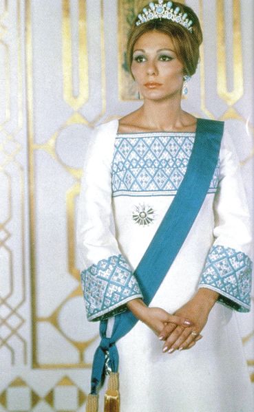 In 1958 when Shah Mohammed Reza married Empress Farah Diba 