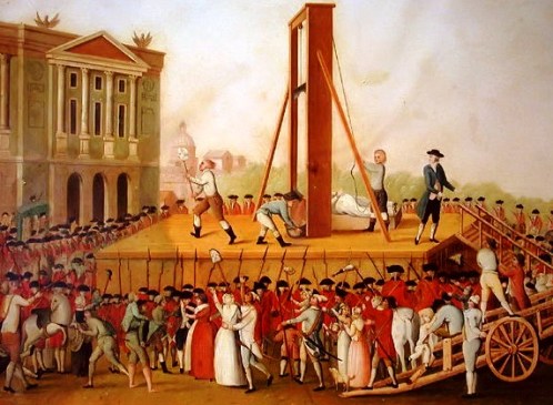 marie antoinette guillotine. Execution of Marie Antoinette