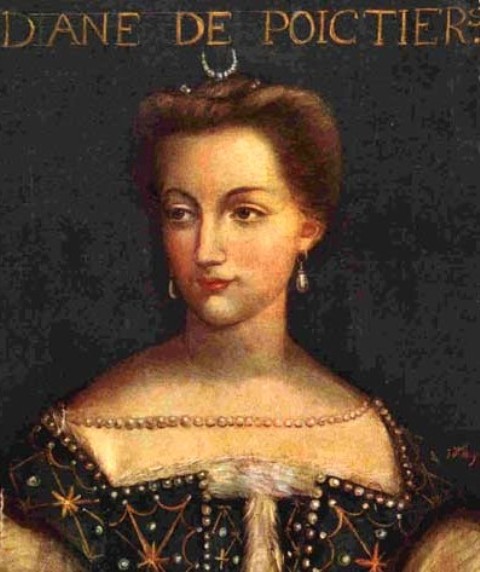 Diane de Poitiers - Mistress of King Henry II 