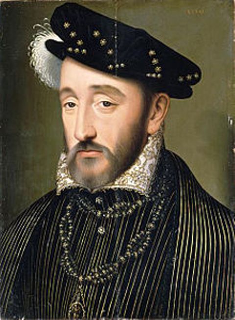 King Henry II of France - 1547 to 1559